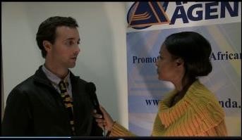 Andy Astuno speaking with Senaiet Mesgun